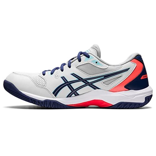 ASICS-Mens-Gel-Rocket-10-Indoor-Sport-Shoes-105-Glacier-GreySunrise-RED-0-2