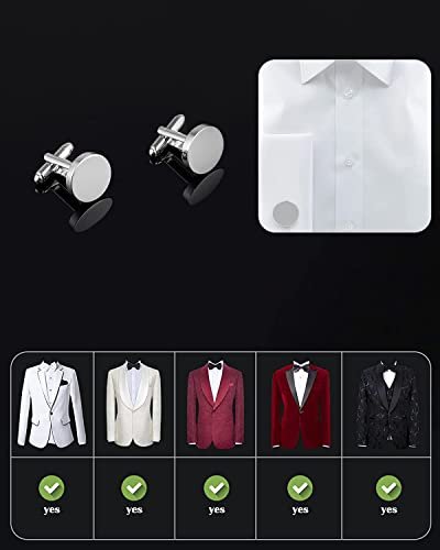Best-Gift-for-Men-Rovtop-Mens-Cufflinks-and-Studs-Tuxedo-Shirt-Cufflinks-and-Studs-Set-for-Men-Brass-Cuff-Links-and-Shirt-Studs-for-WeddingBanquetCeremonyBusiness-0-0