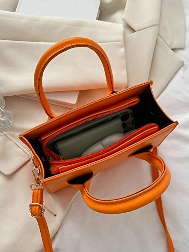 GORGLITTER-Womens-Small-Crossbody-Purse-Double-Handle-Satchel-Shoulder-Bag-Crossbody-Square-Bag-Purse-Handbag-0-2